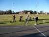 One lap down, 67 to go!