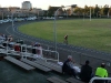 Spectators on the grandstand