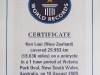My Guinness World Record Certificate