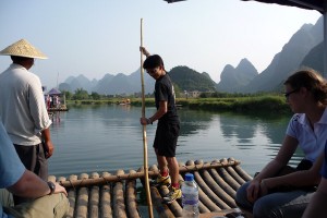 Bamboo Rafting down the Li River